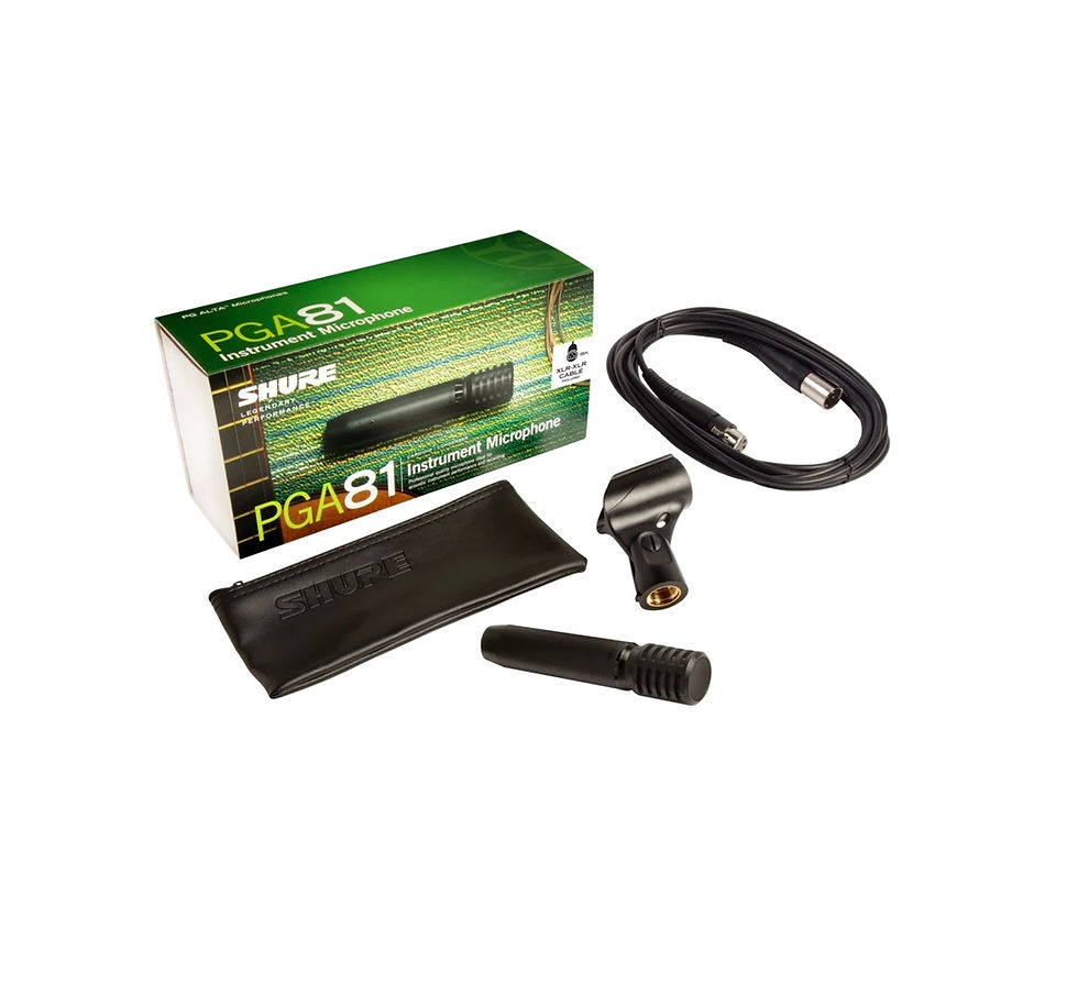 PGA81 - Shure Micrófono condensador cardioide de instrumento
