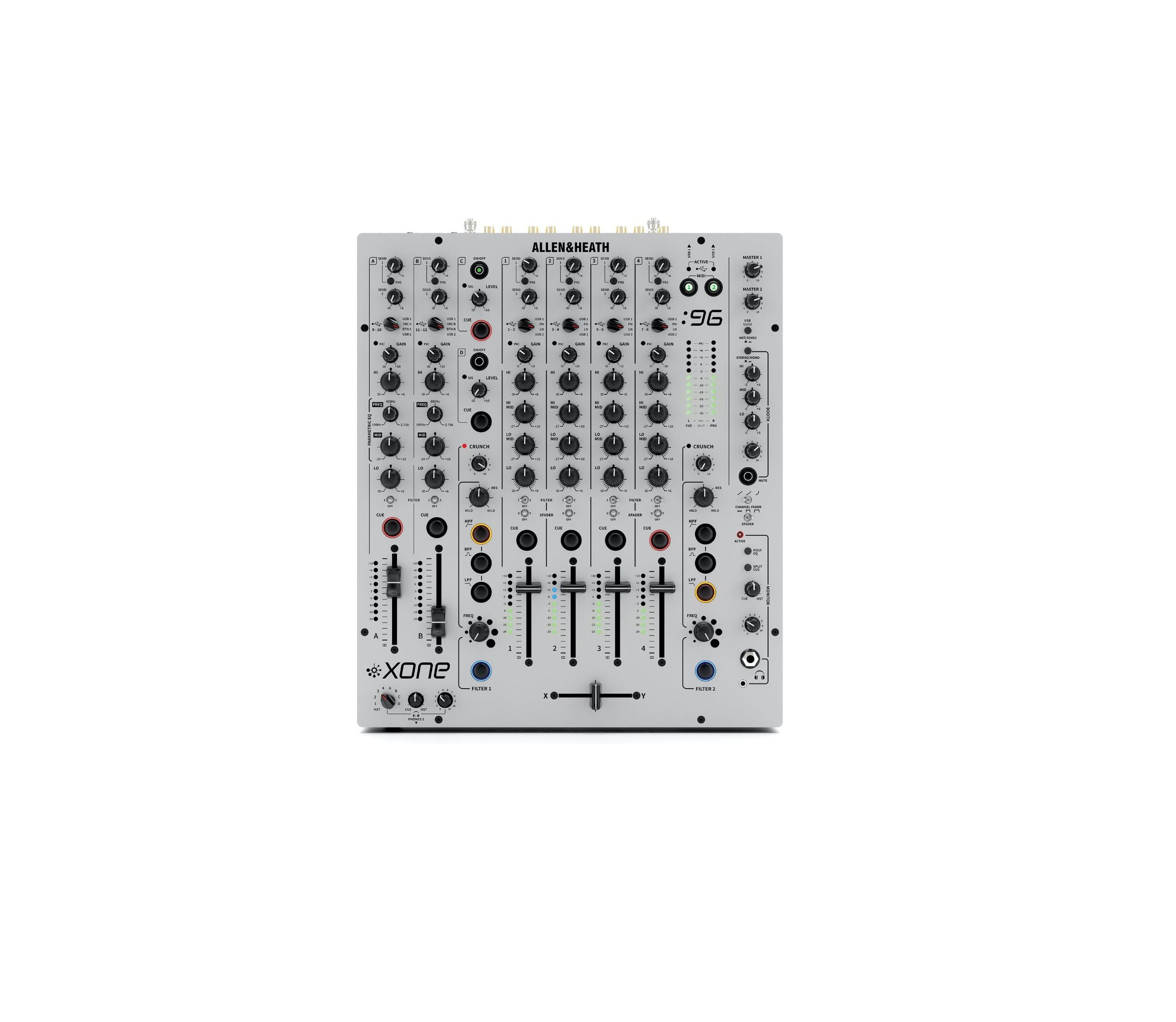 Xone 96 Allen & Heath - Mezcladora DJ 6 canales