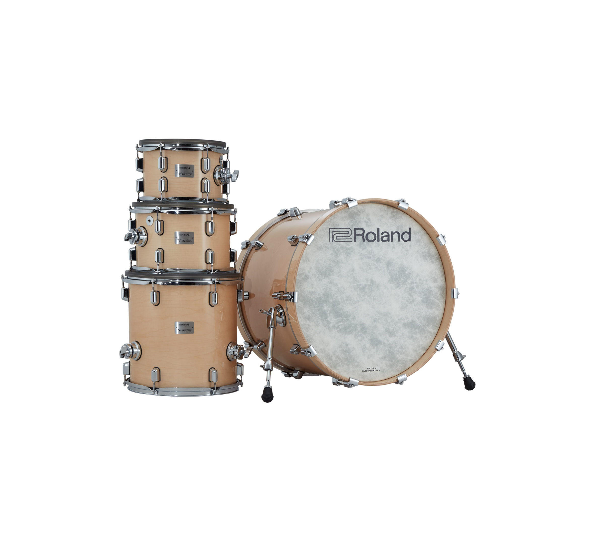 VAD706GN Roland Gloss Natural - Bateria de diseño acustico de V-Drums