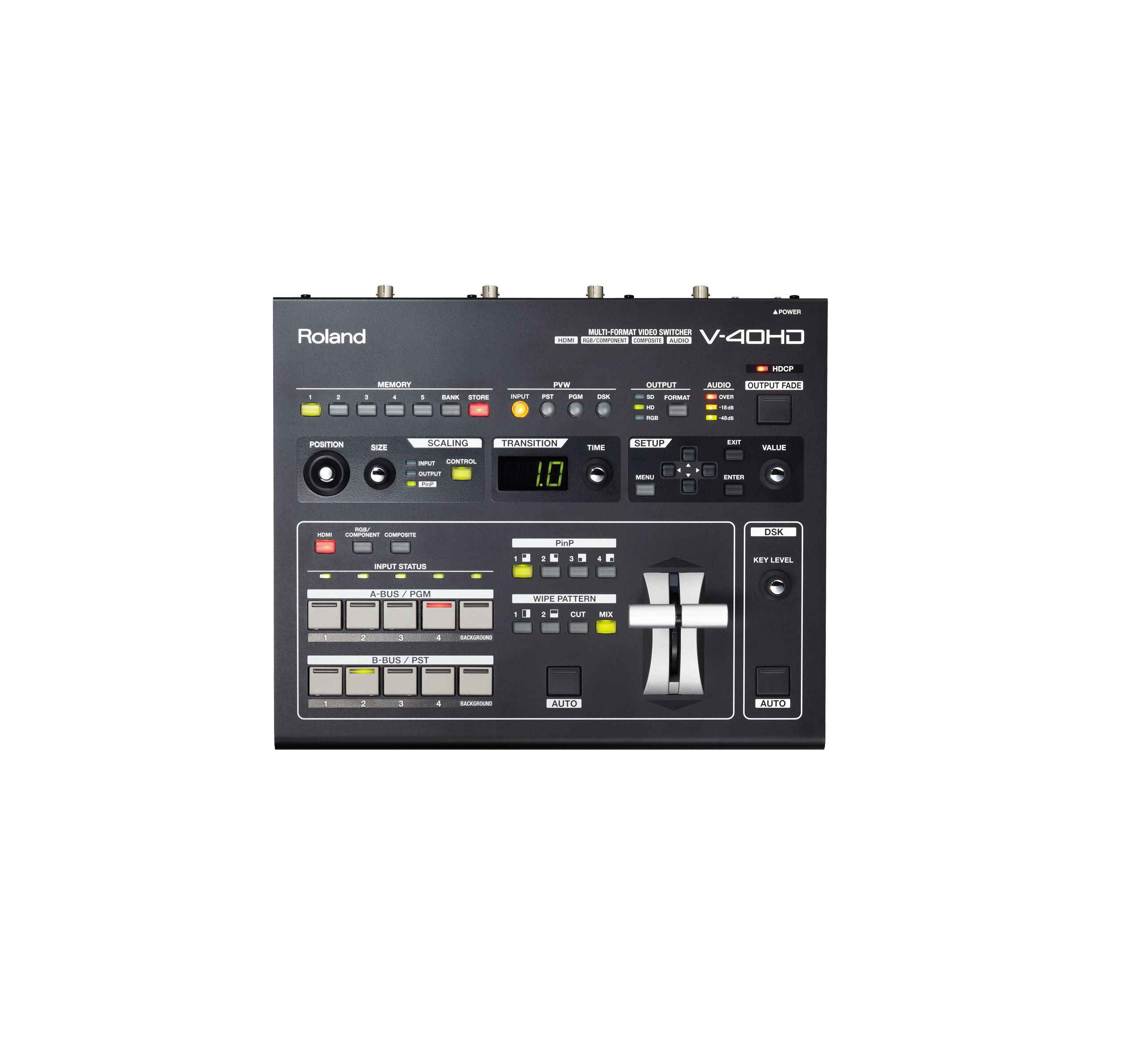 V-40HD Roland Video switcher 4 entradas 3 salidas