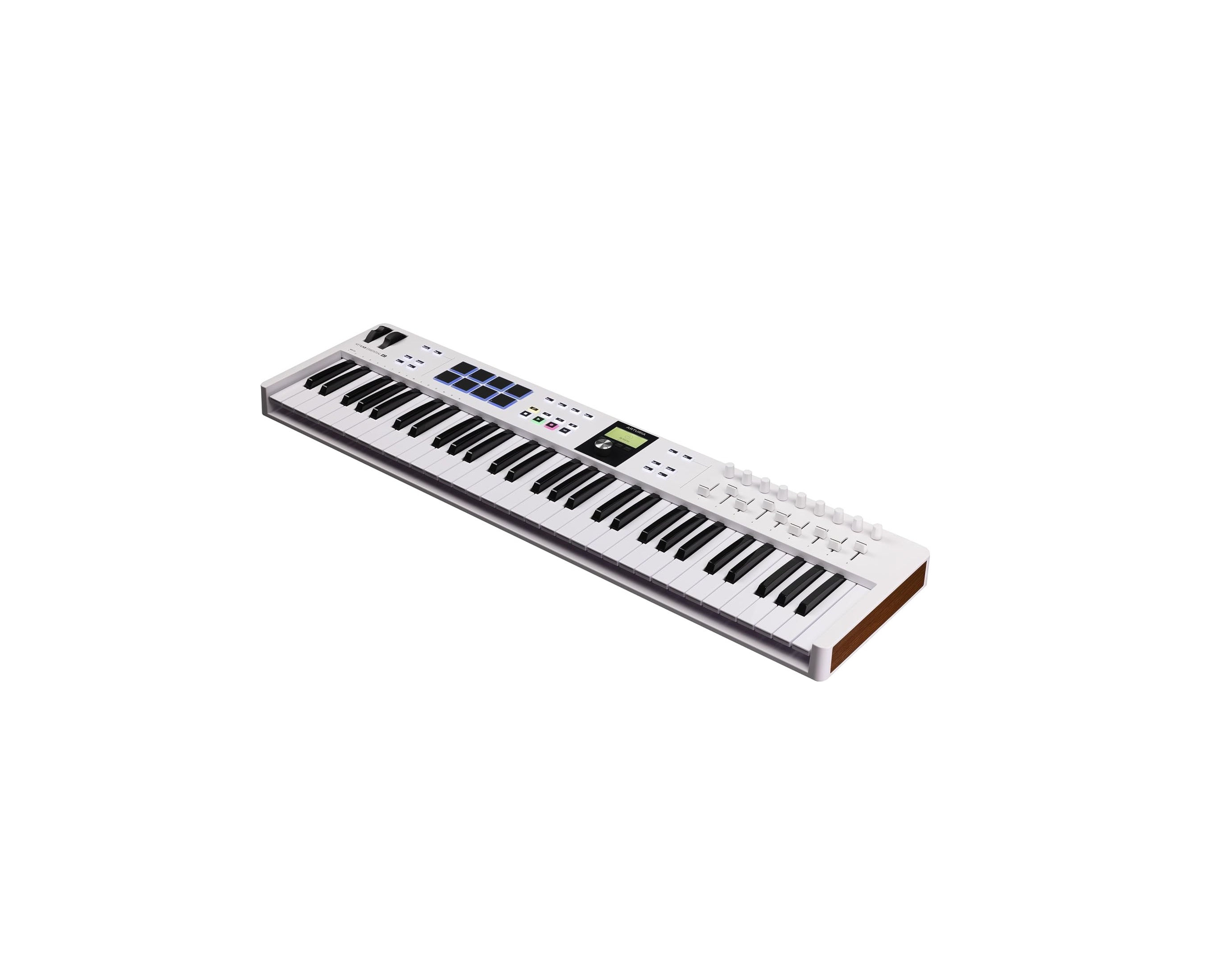 Keylab Essential 61 MK3 - Teclado Midi blanco