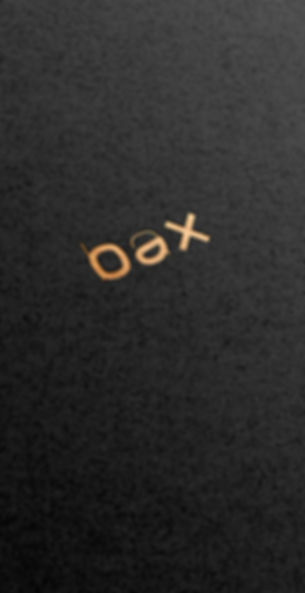 logo pâtisserie bax doré