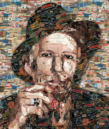 Keith Richards – Legends in Labels™ Cigar Label Art
