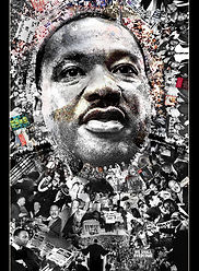 Martin Luther King Shadow box framing - Regency Fine Art & frame