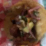 Plato de tacos de pollo