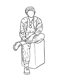Um homem cruzando as pernas, Eduardo Kaplan para Leitores, Blog, Hora do Café,