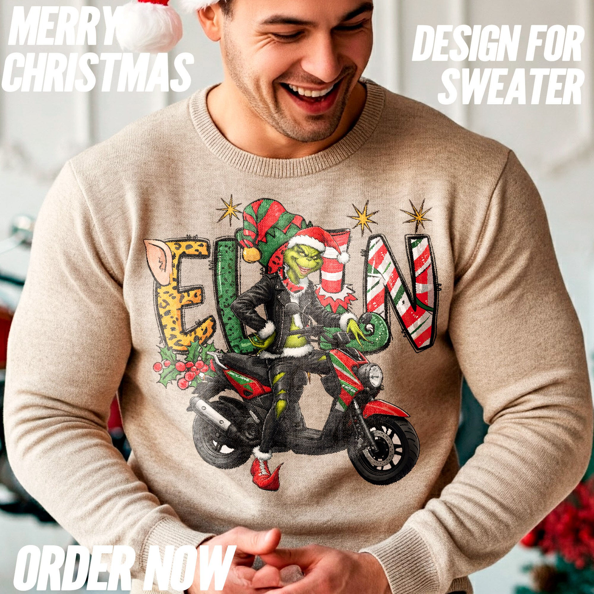 Feliz Navidad Dtf Transfer