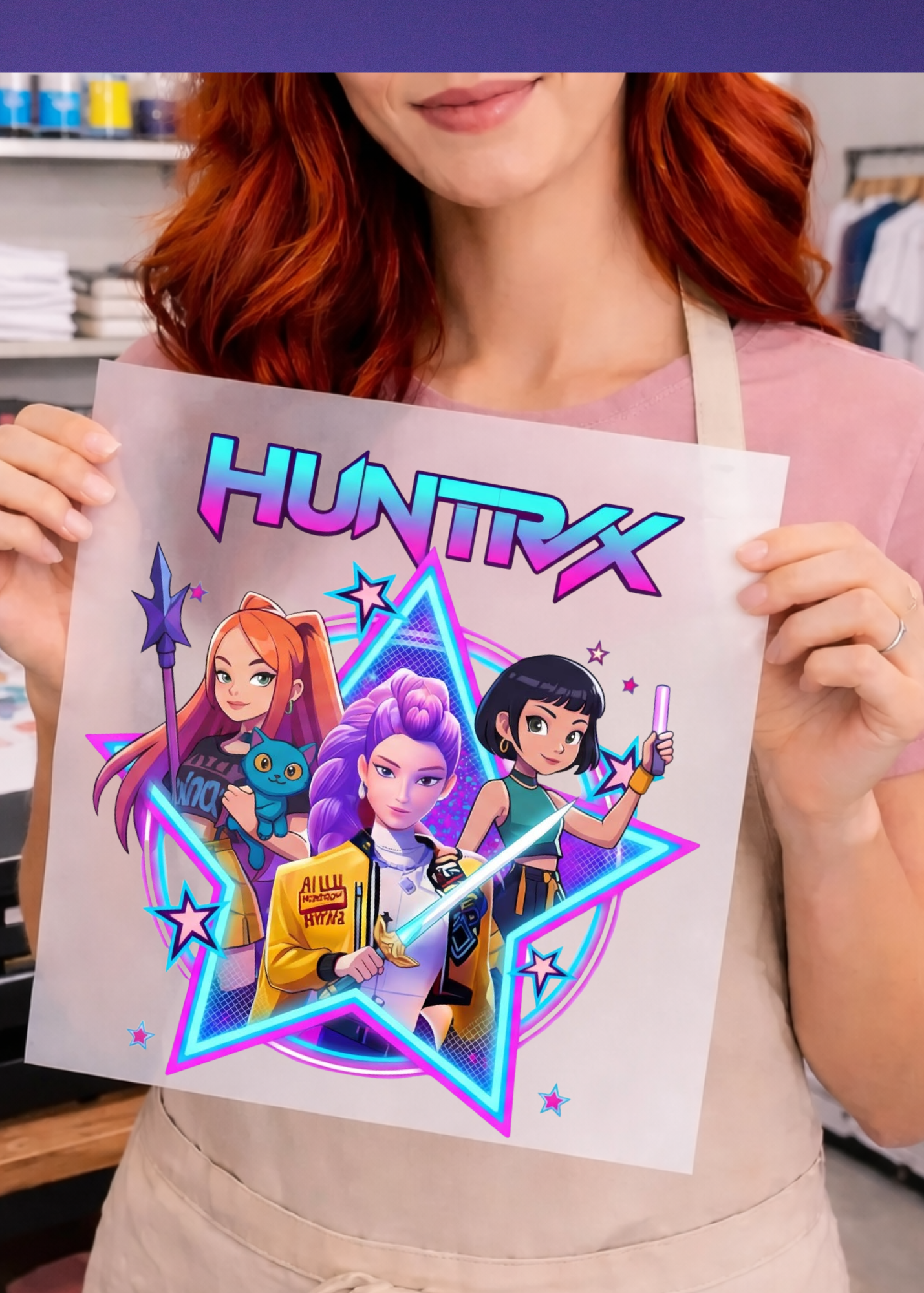 DTF Transfer Listo para Planchar!!