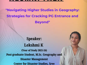Navigating Higher Studies in Geography: Strategies for Cracking PG Entrance and Beyond
