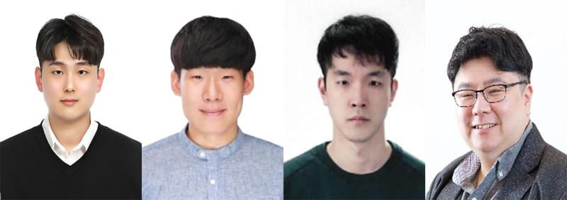 ▲ (좌측부터) 서울대학교 재료공학부 김용우 석박통합과정생, 서울대학교 재료공학부 김경섭 박사, 서울대학교 재료공학부 배재영 박사, 서울대학교 재료공학부 강승균 교수