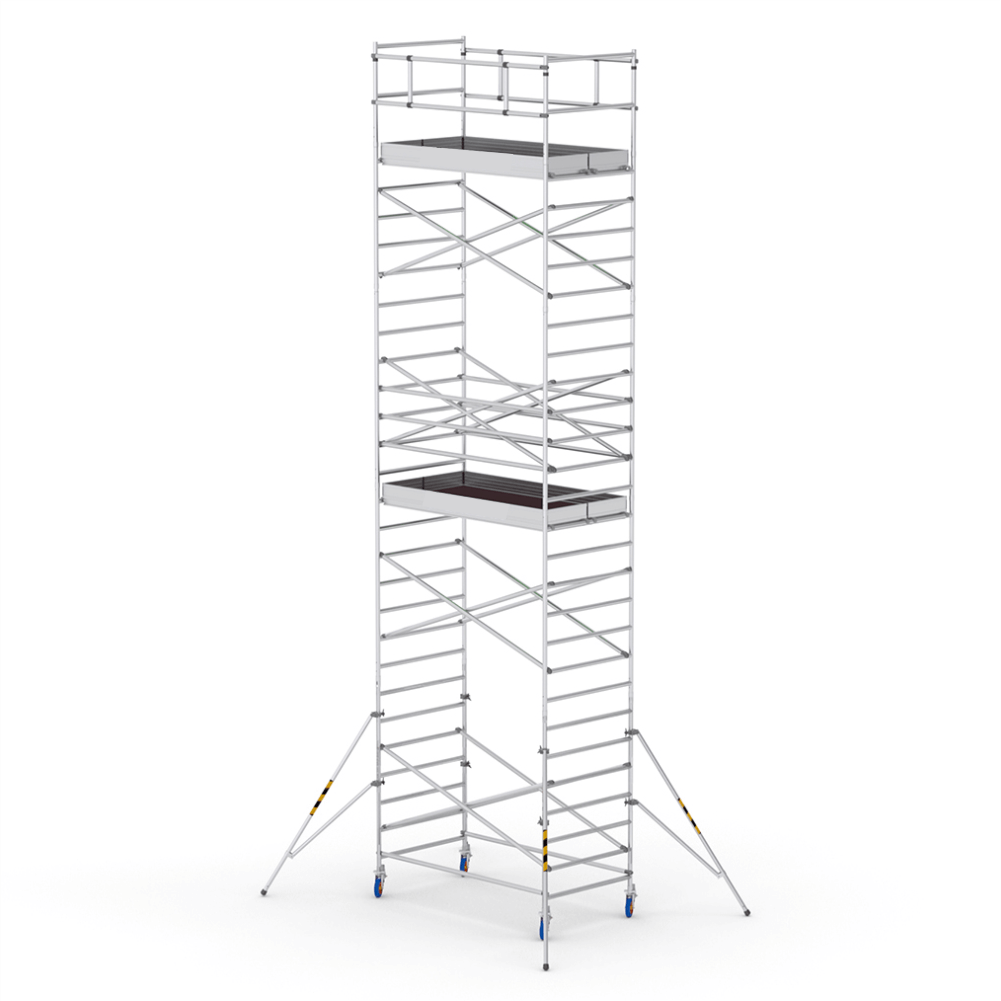 ProTUBE L10 Schela mobila profesionala bisonte din aluminiu H lucru 9,8m