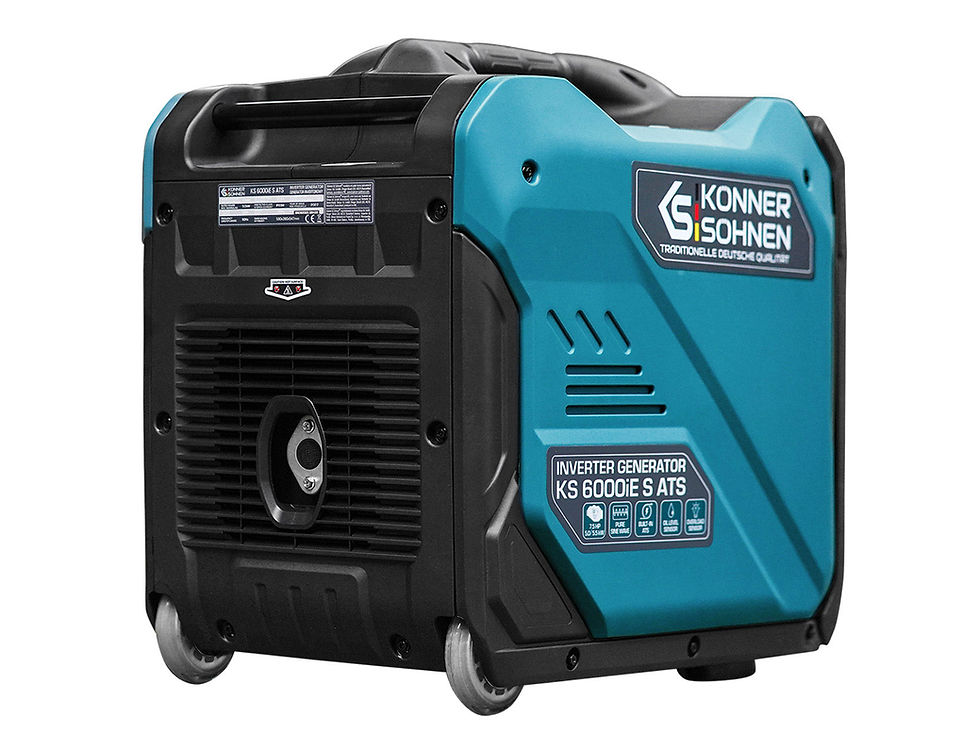 Miniatură: Generator de curent cu invertor 5.5 kW, KS 6000iE S ATS - VERSIUNEA 2
