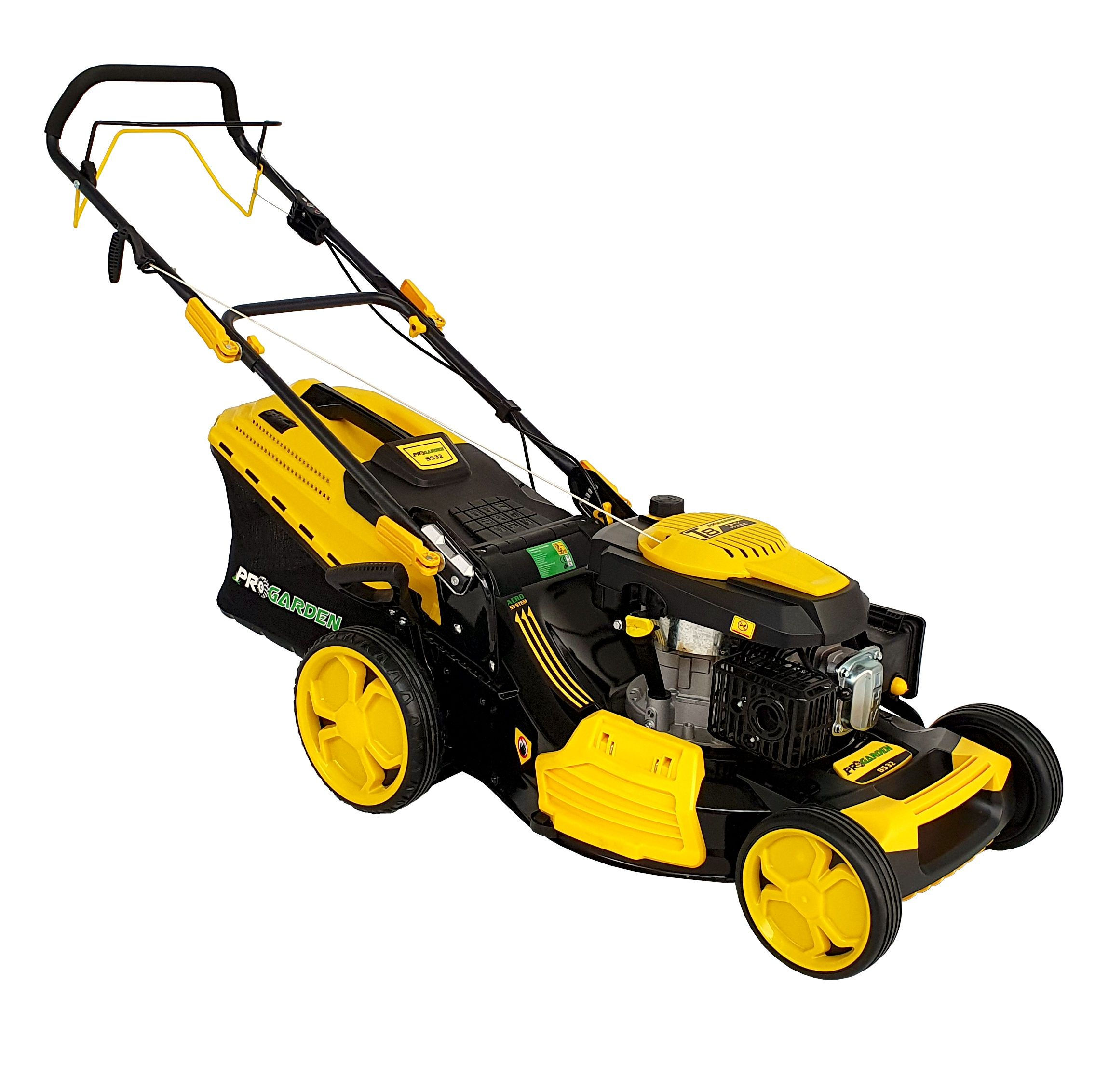 Masina de tuns gazon, 4CP benzina ProGARDEN S532VHY-W T8, 520mm, 60L
