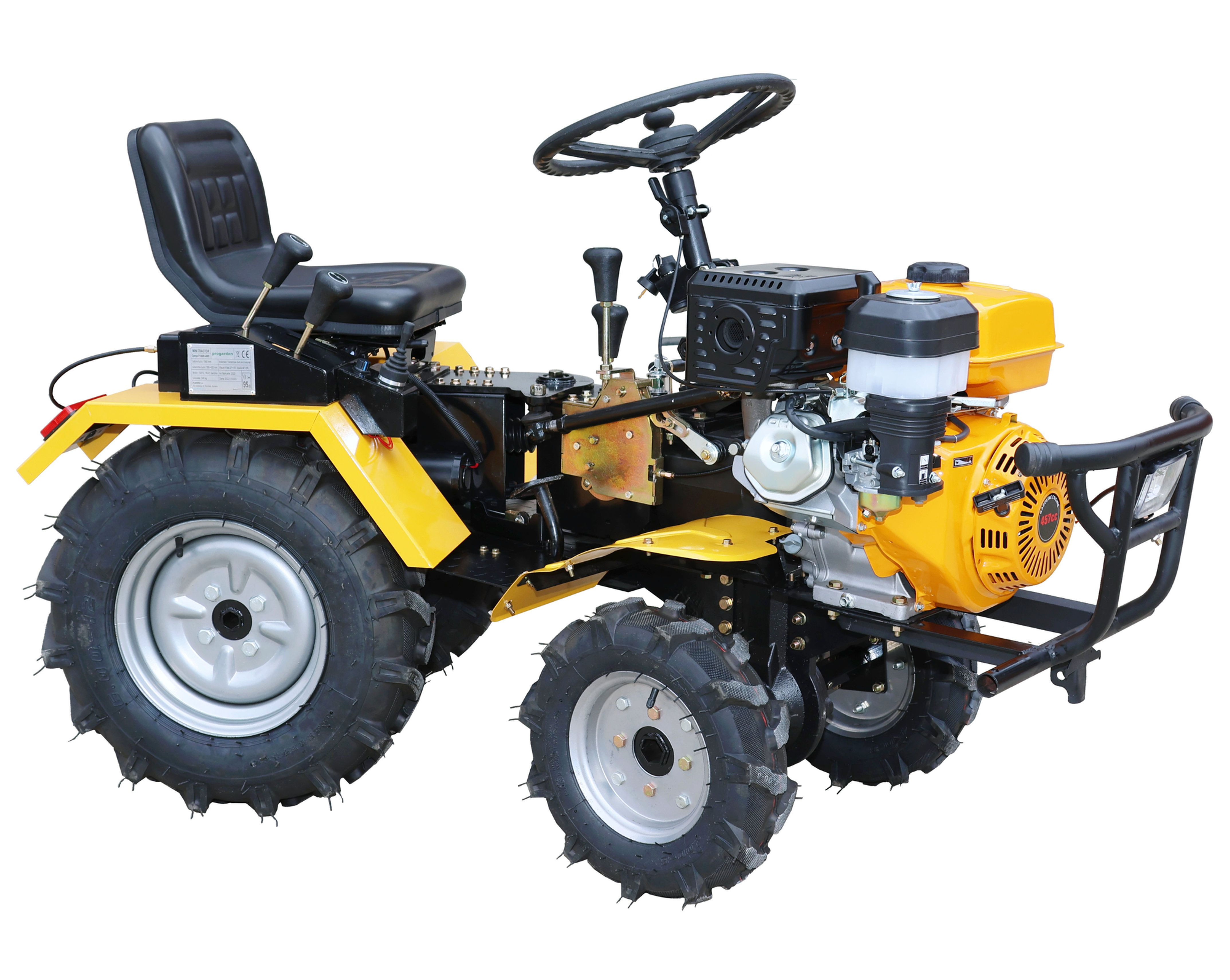 Minitractor 4x4, ProGARDEN Campo T18609, 18CP, benzina
