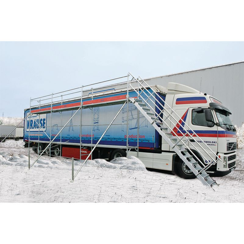 Miniatură: Platforma curatare gheata de pe TIR-uri si autobuze - 9m lungime Krause