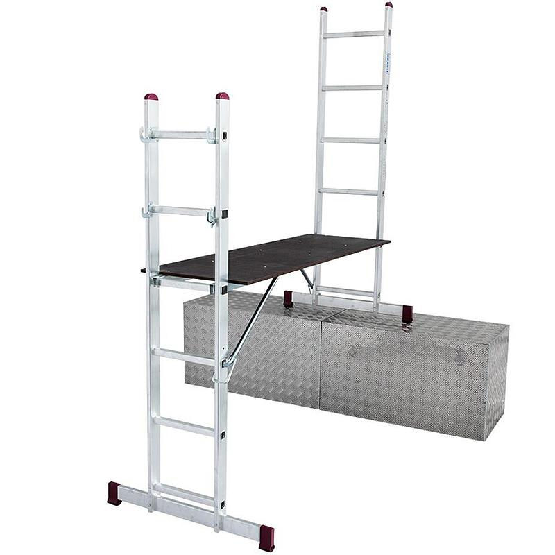 Miniatură: Scara / schela mobila Corda Krause, aluminiu, 6 trepte