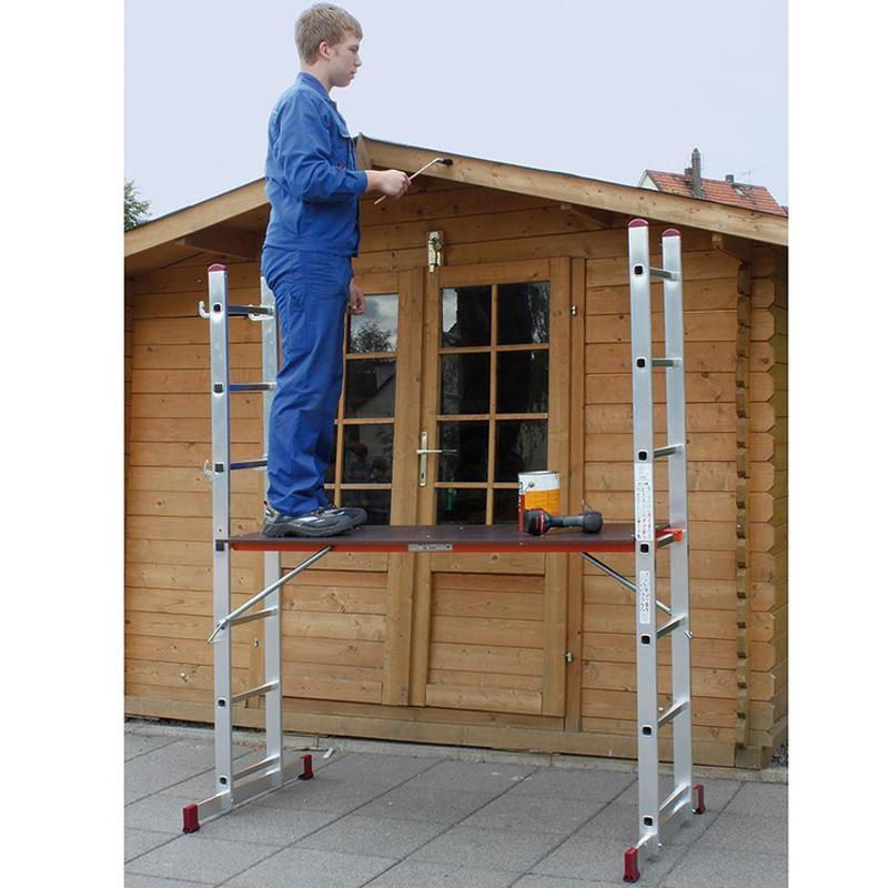 Miniatură: Scara / schela mobila Corda Krause, aluminiu, 7 trepte