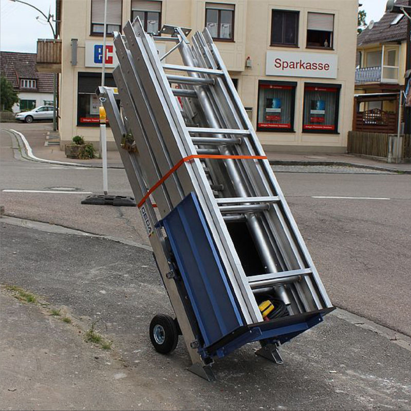 Miniatură: Elevator GEDA Lift 200 Standard complet echipat, inaltime de ridicare 19m