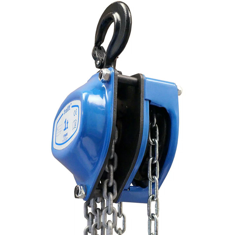 Miniatură: Palan cu lant profesional Tractel Tralift 1.5t, 6 m