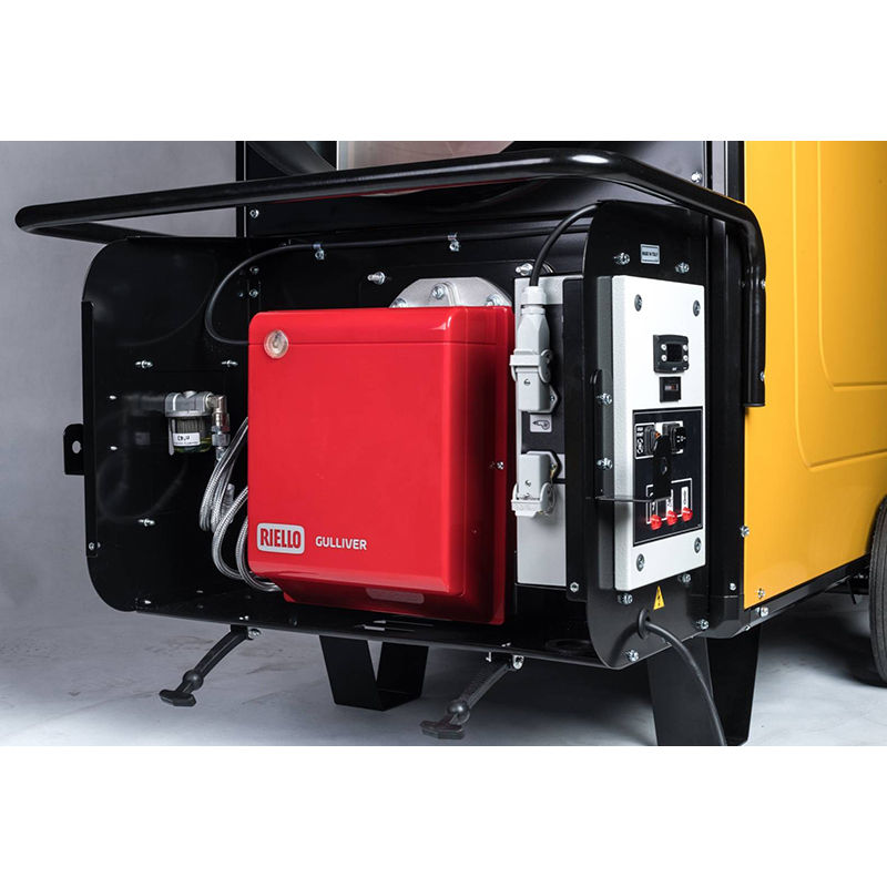 Miniatură: Incalzitor cu motorina ardere indirecta MASTER BV 691T, 4 iesiri, trifazat 225kW