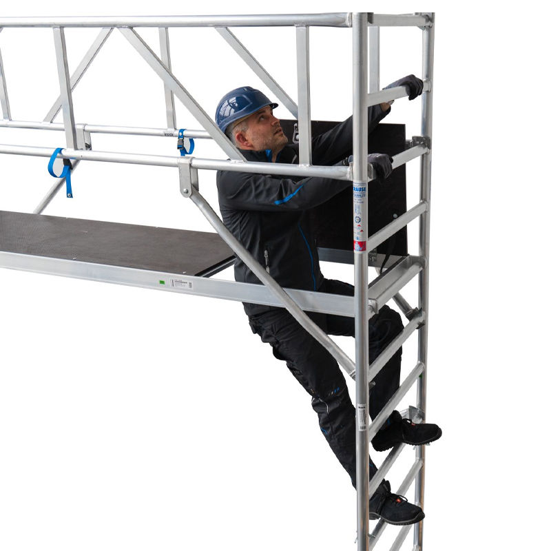 Miniatură: Schela mobila Krause Stabilo S10 0,75 x 2m, aluminiu, inaltime lucru 8,4m