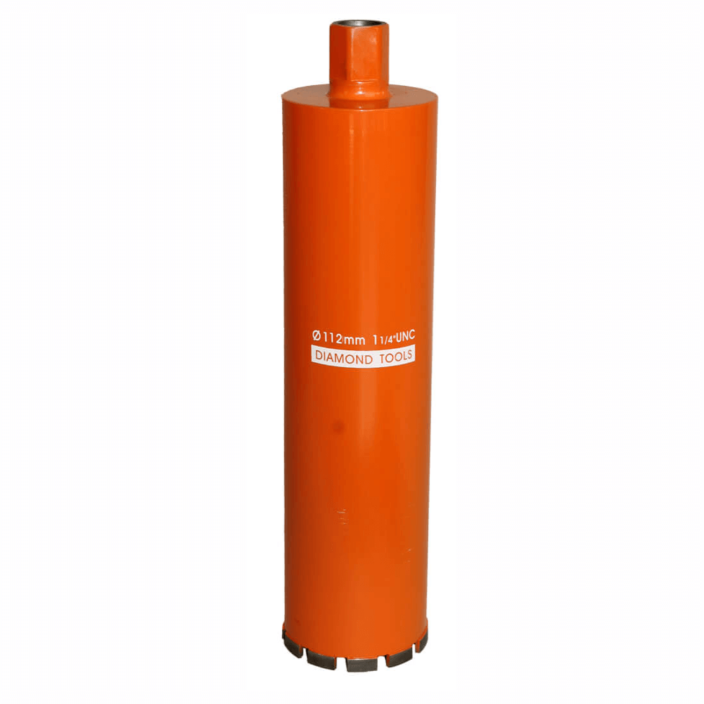 Carota diamantata bisonte 112×400 mm, prindere 1 ¼” UNC