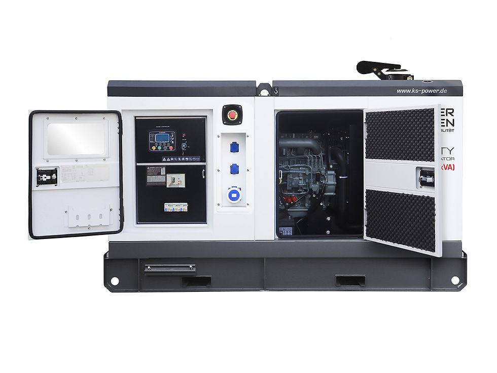 Miniatură: Generator electric diesel monofazat Konner & Sohnen KS 18-1DE-G 230V 17.6kV