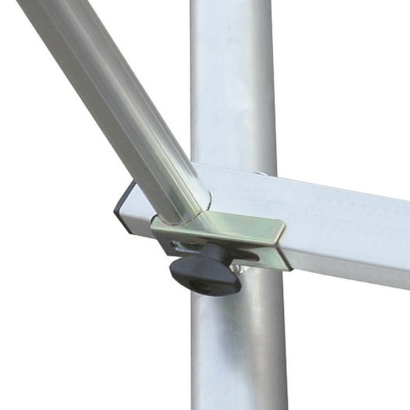 Miniatură: Schela Climtec Krause 0,6 x 1.5m, aluminiu, inaltime lucru 3m, modul 0 (baza)