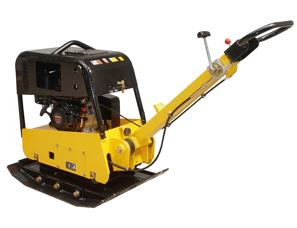Miniatură: Placa compactoare grea Masalta MS330-4 reversibila 321kg 38kN Honda GX270