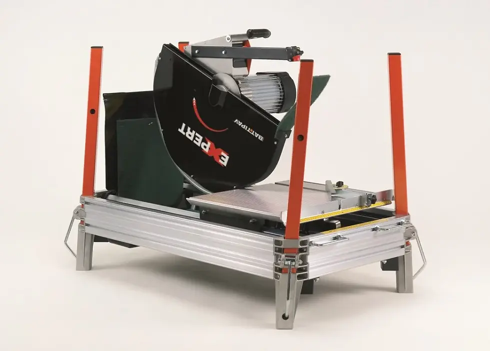 Miniatură: Masina de taiat materiale de constructii cu laser si roti 75cm 4kW EXPERT 600S