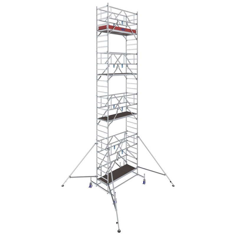 Miniatură: Schela mobila Krause Stabilo S10 0,75 x 2m, aluminiu, inaltime lucru 9,4m