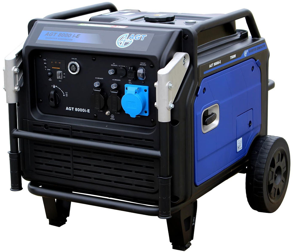 Miniatură: Generator de curent de tip inverter, max. 7,5 kVA AGT 8000 I-E
