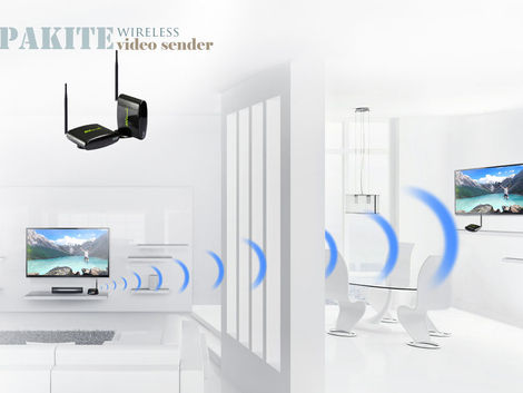 PAT-260 Wireless Strong Penetration A/V Transmitter from PAKITE