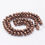 Thumbnail: Electroplate Rondelle Glass Beads Copper 1 x Strand 15"