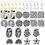 Thumbnail: Black & White Acrylic Earrings Making Kit