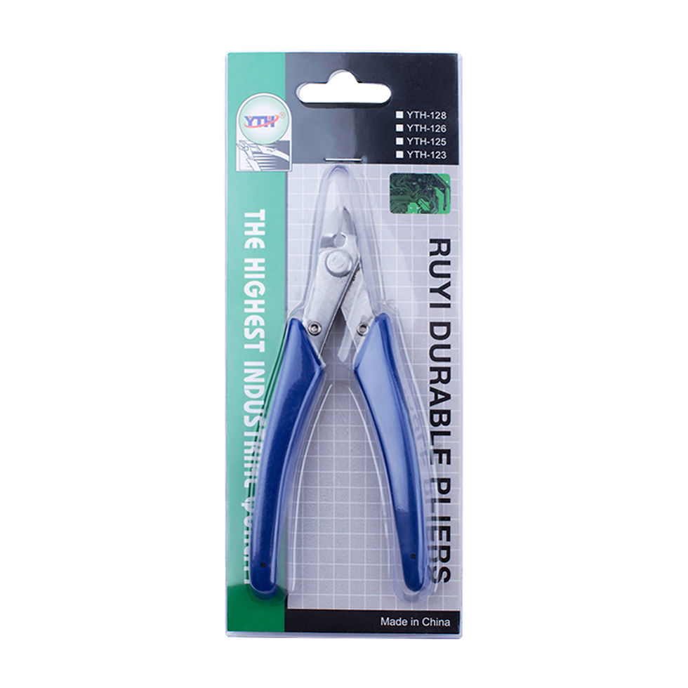 Thumbnail: Stainless Steel Flush Cutter Jewellery Pliers – Precision Wire Cutters for Jewel