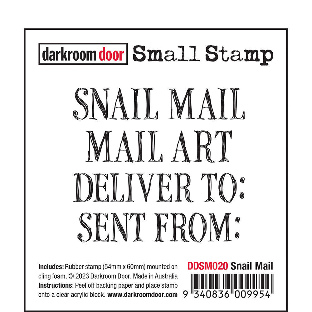 Darkroom Door Small Stamps - Snail Mail
