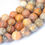 Thumbnail: 8mm Crazy Agate Semi Precious Gemstone Round Beads 15.5' Strand