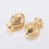 Thumbnail: 7x10mm Alloy Beads, Long-Lasting Plated, Fish Beads 10pcs