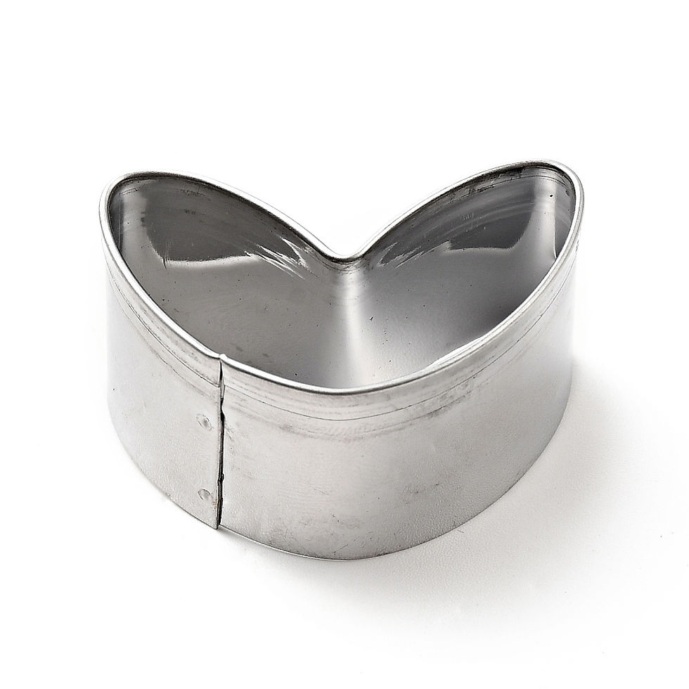 Thumbnail: Stainless Steel Clay Earring Cutter Set with Hole Puncher