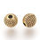 Thumbnail: 6mm Antique Golden Round Beads 10pcs