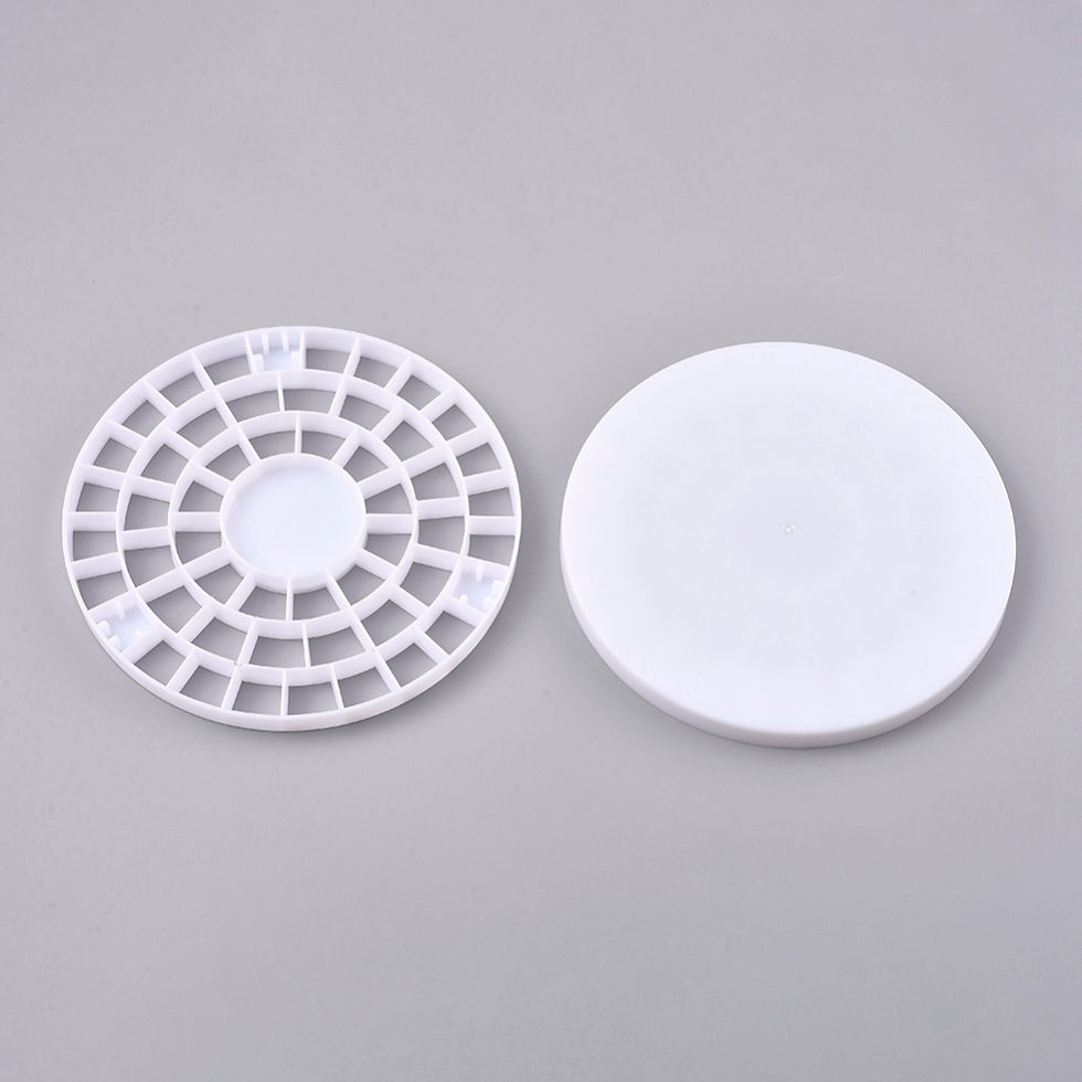 Thumbnail: Plastic Brush, Pen Holder Stand for Painting and Drawing Supplies 1pc