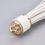 Thumbnail: 110x15mm White Imitation Leather Tassel, Pendant 1pc