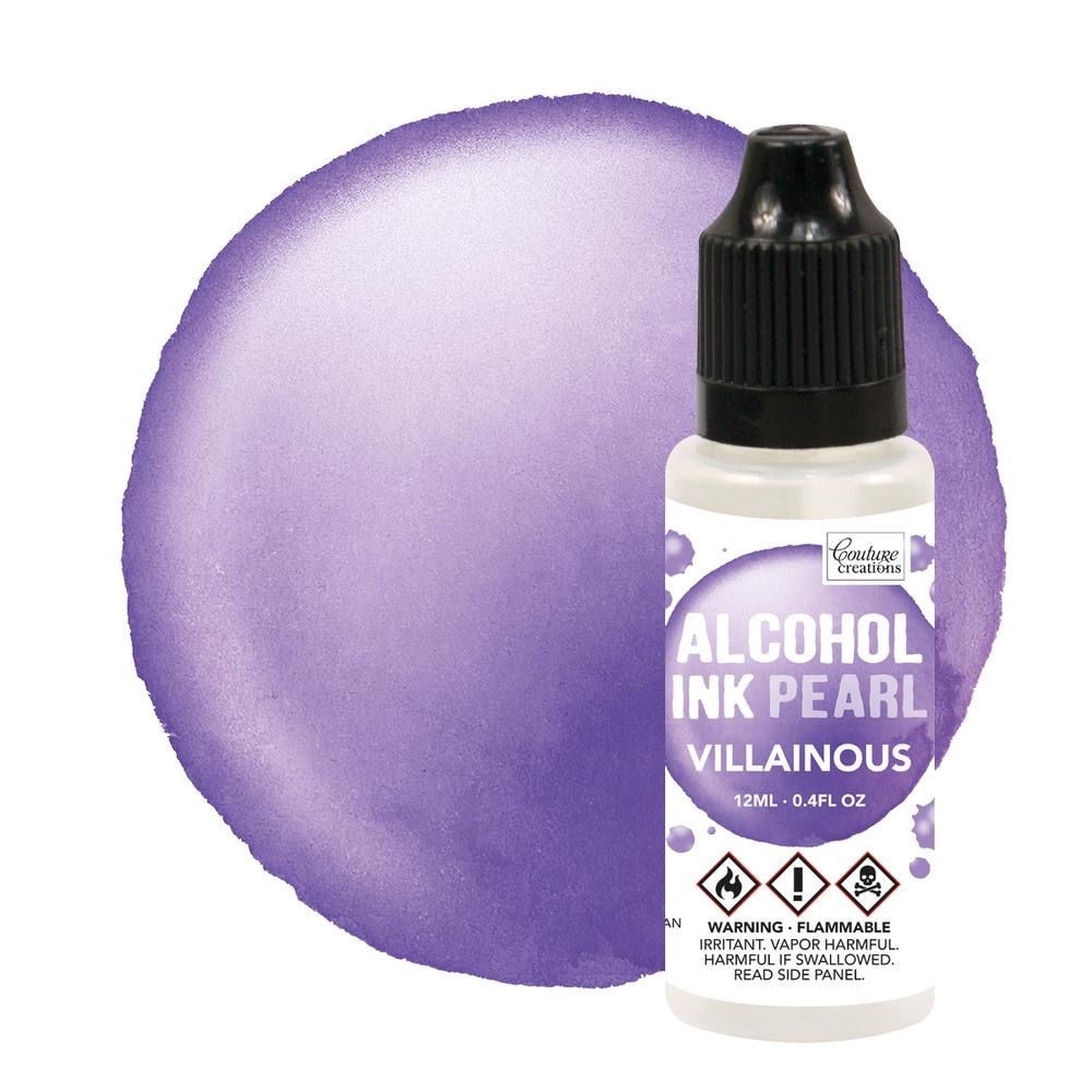 "Villainous / Lavender Pearl" Couture Creations Alcohol Ink 12ml