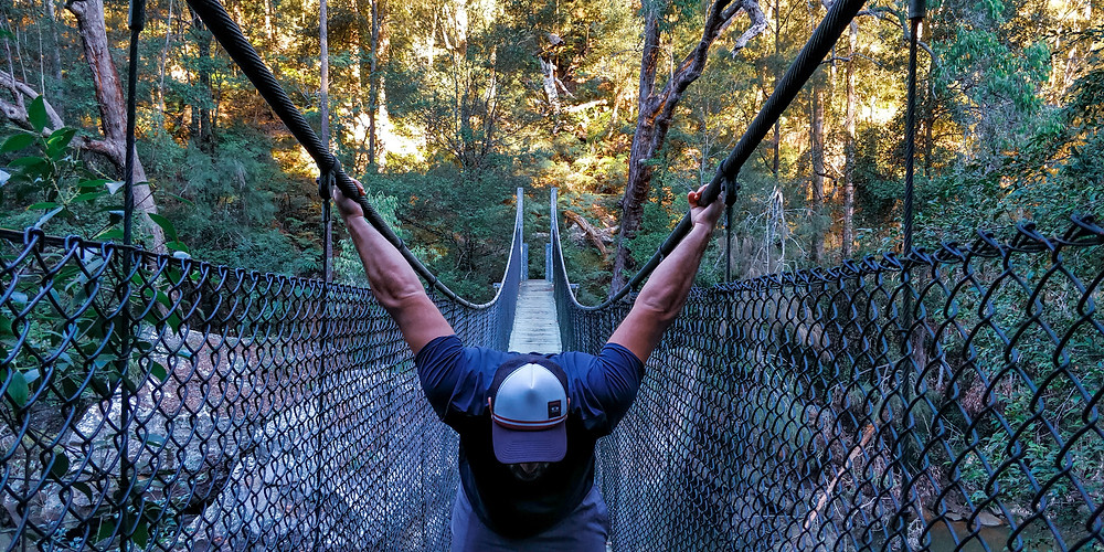 Suspended Bridge Cross