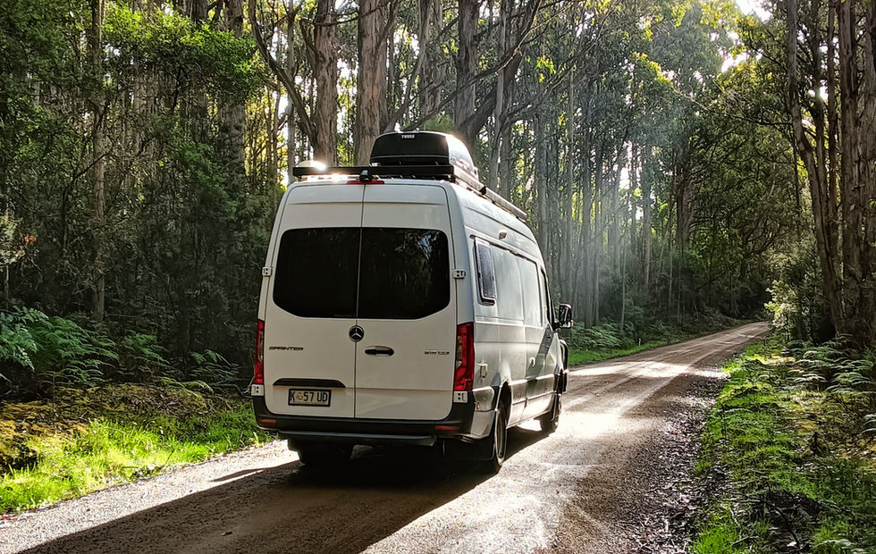 hire a luxury premium campervan in tasmania with tasvanlife