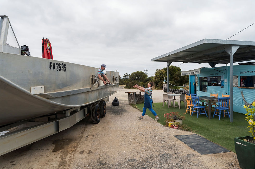 top oyster eating place tasmania