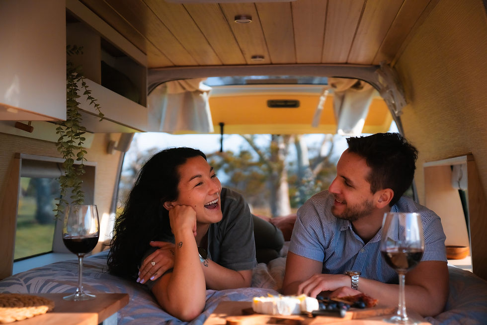 premium campervan rental in Tasmania