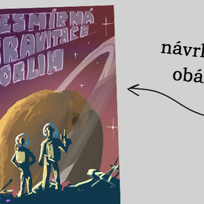 Nesmírná gravitace koblih: nová kniha s ilustracemi Kláry Sedlo