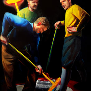 “Curling Composition” at the Winter Olympics in Milan!